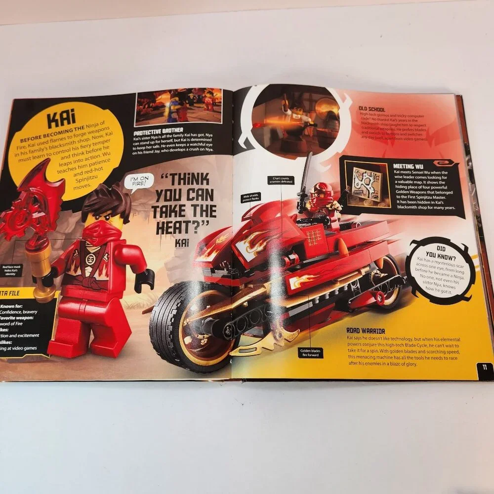 LEGO NINJAGO: Secret World of the Ninja Hardcover by Beth Landis Hester